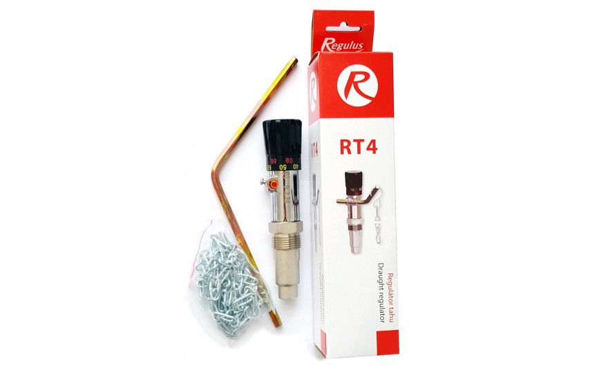 Регулятор тяги Regulus RT 4 Терморегулятор для твердопаливних котлів
